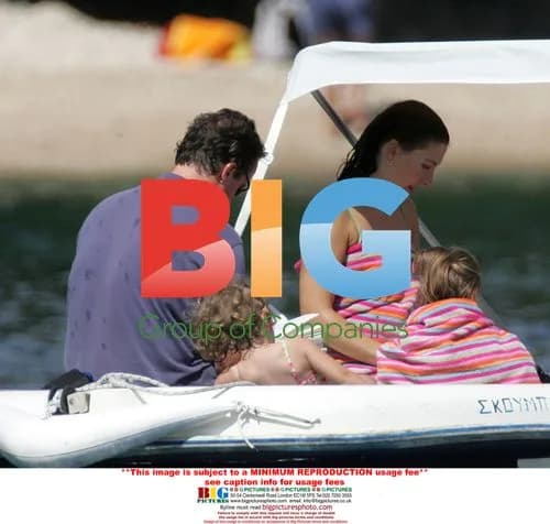 David Cameron Family Boat Trip