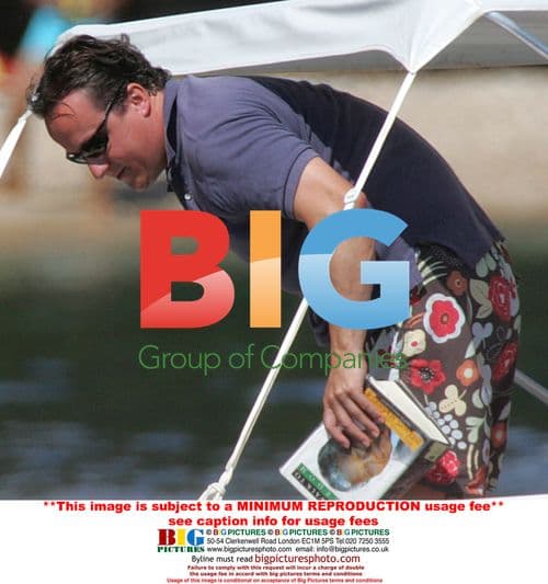 David Cameron and Family Boat Trip