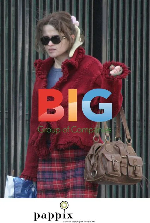 Helena Bonham Carter shopping with son