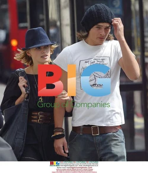Kiera Kinghley and Rupert Friend in London