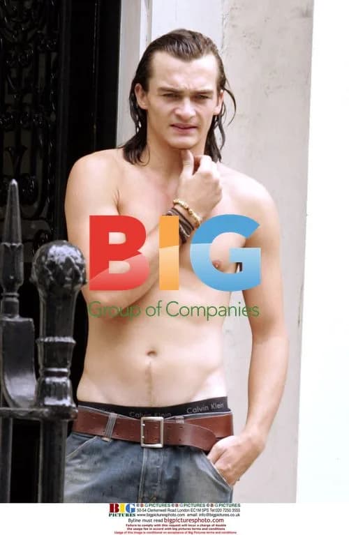 Rupert Friend waits for delivery