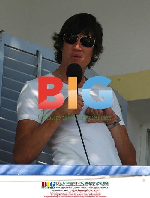 Vernon Kay DJing in Ibiza