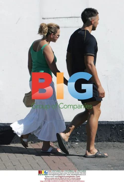 Charlotte Church & Gavin Henson out for a walk