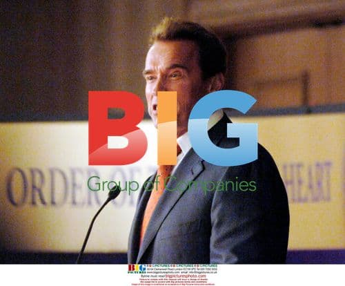 Arnold Schwarzenegger Speaks at Purple Heart Convention