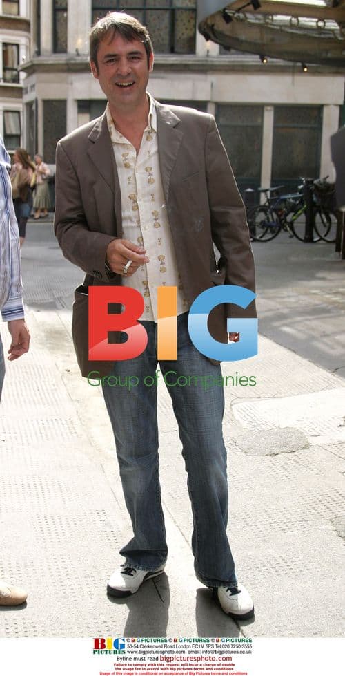 Neil Morrissey dines at the Ivy in London