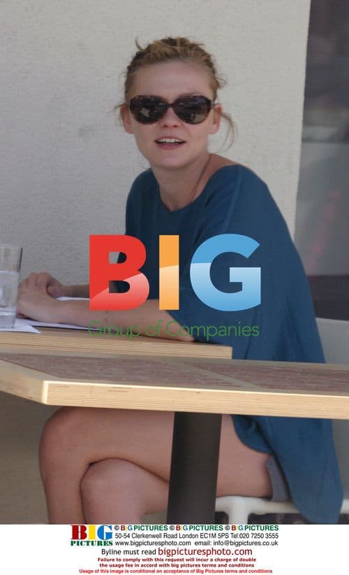 Kirsten Dunst Meets Friend in Beverly Hills