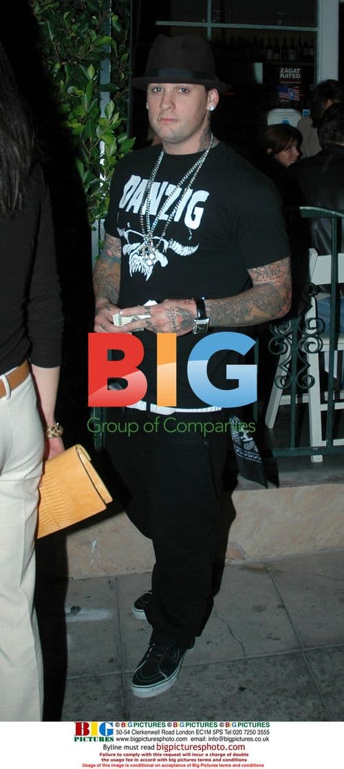 Benji Madden steps out with Kelly Peters