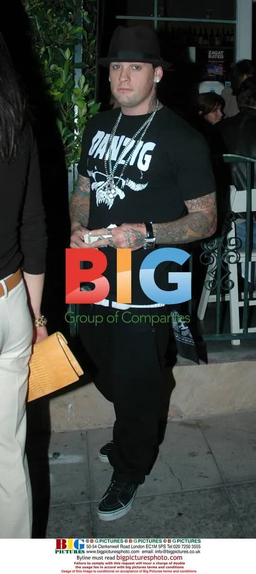 Benji Madden steps out with Kelly Peters