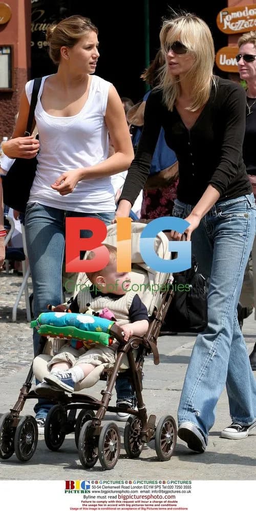 Kristen Pazik and Andriy Shevchenko's kid in Portofino
