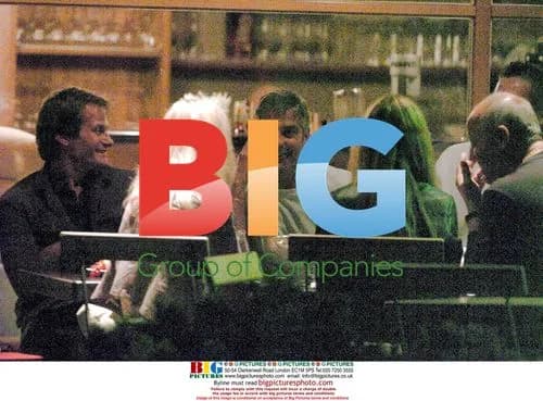 George Clooney and Randy Gerber in Bozen, Italy