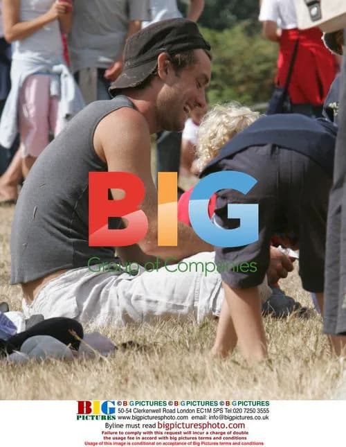 Jude Law on holiday with son Rudy and the Kemp family