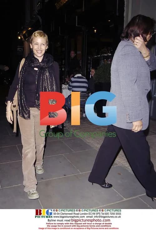Kylie Minogue and Olivier Martinez at National Gallery