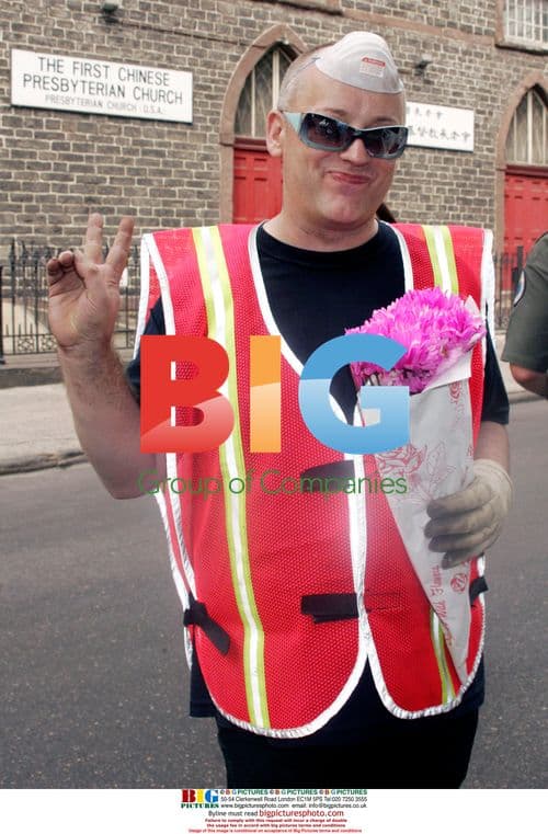 BOY GEORGE Finishes Community Service
