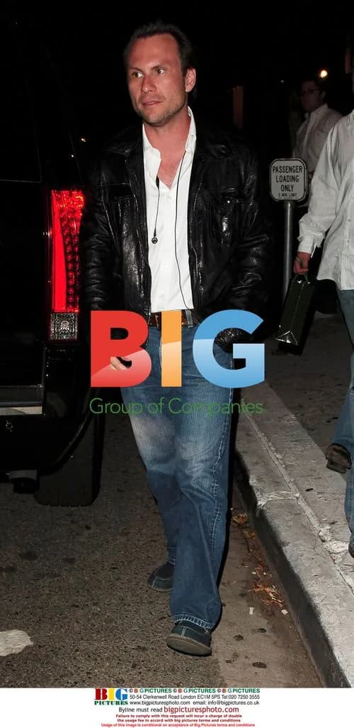 Christian Slater at Koi in West Hollywood