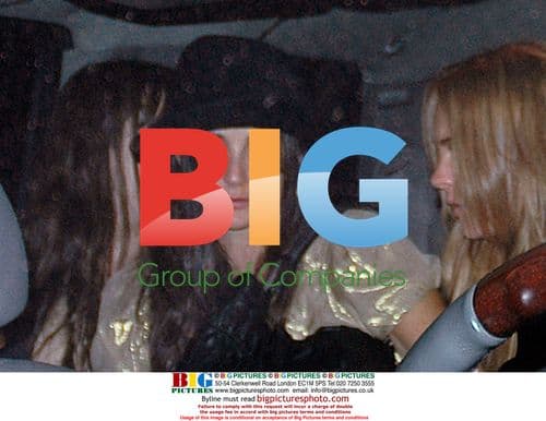 Lindsay Lohan, Demi Moore and Rumer Willis after Party