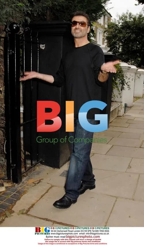 George Michael at David Walliams' Birthday