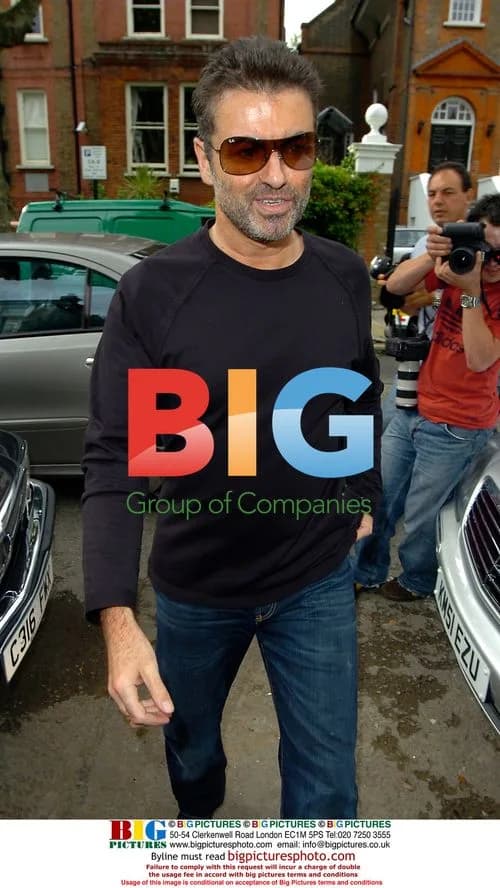 George Michael at David Walliams' Birthday