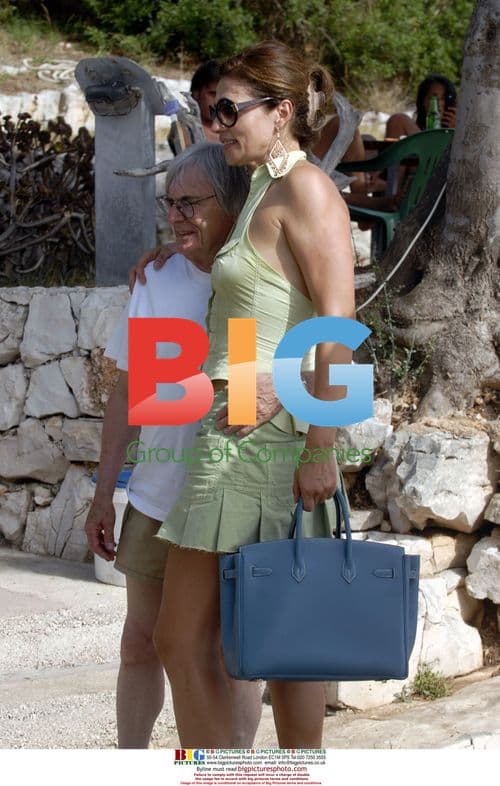 Bernie Ecclestone on Yacht in Croatia