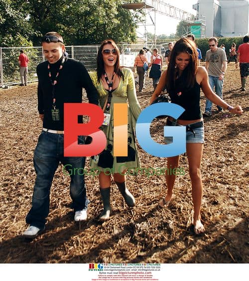 Celebrities at V Festival 2006