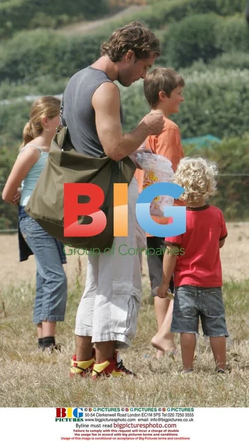 Jude Law on holiday with son Rudy