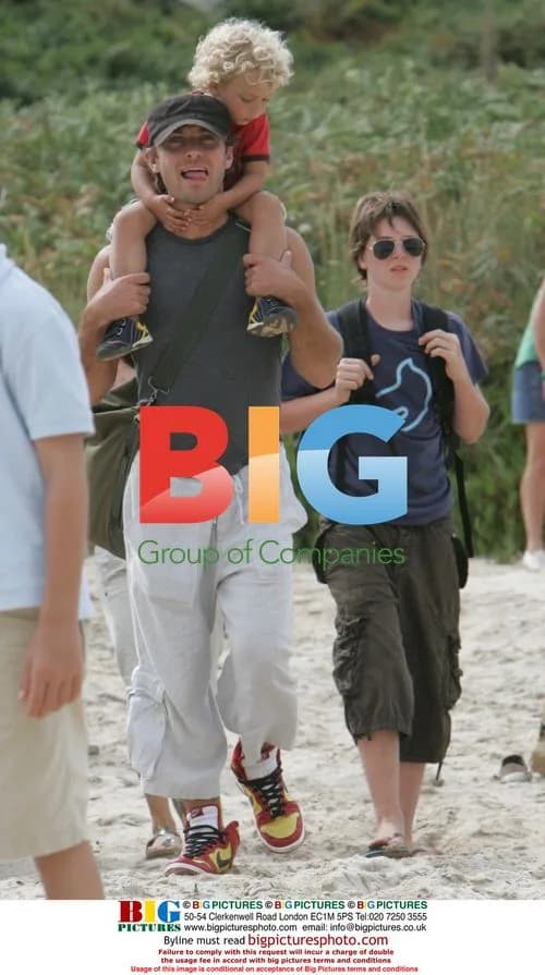 Jude Law on holiday with son Rudy