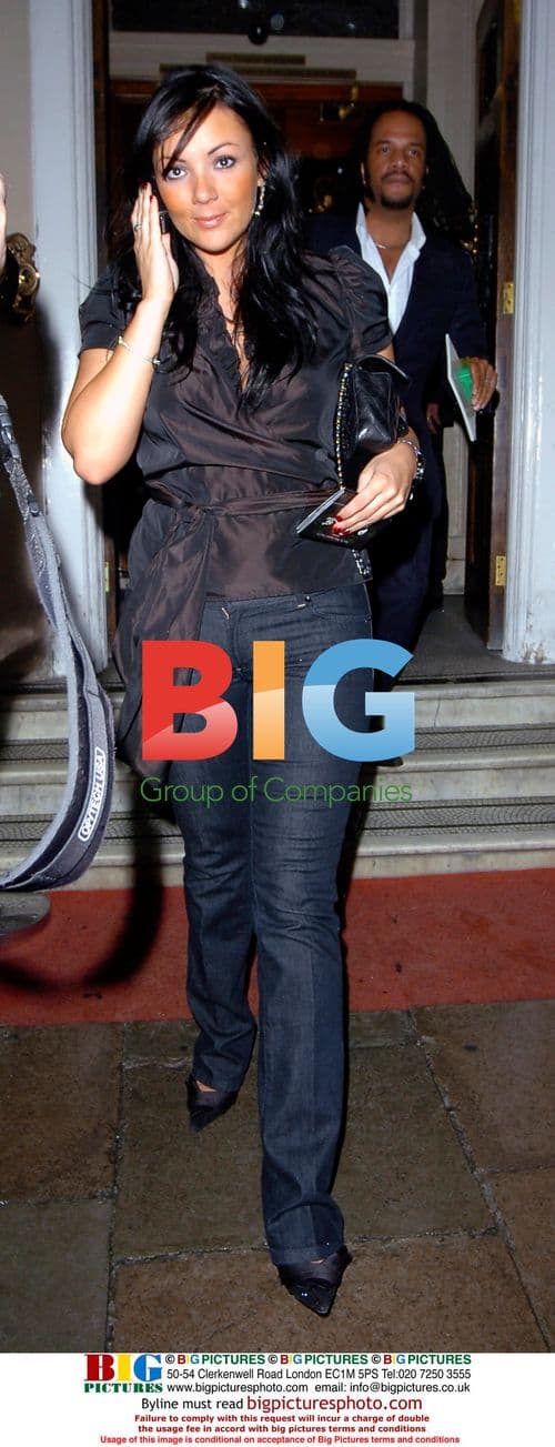 Martine McCutcheon's Night Out with Mystery Man