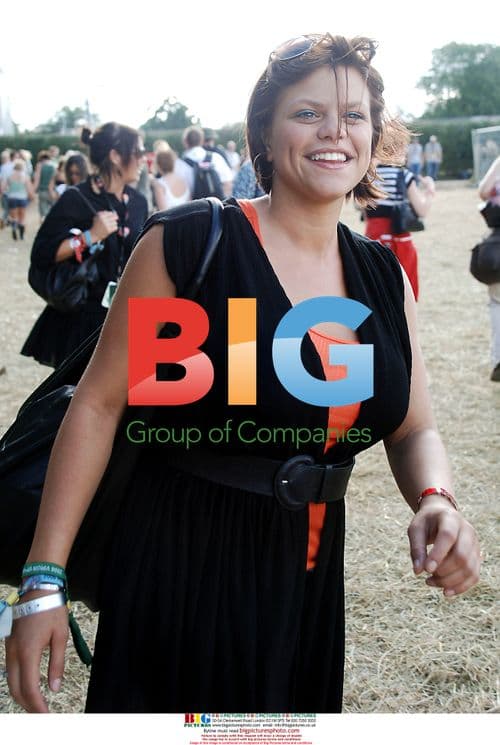 Jade Goody at V Festival in Chelmsford