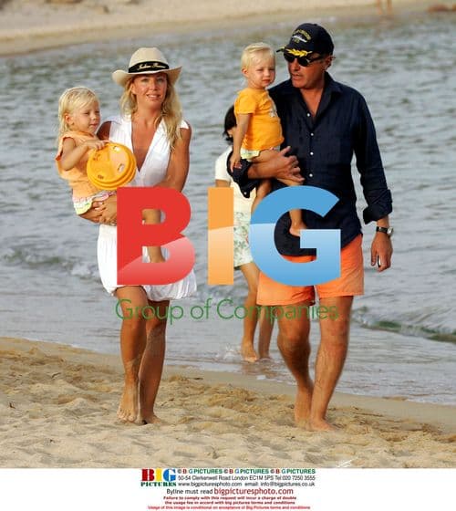 Bourbon Crown Prince Charles and family on holiday