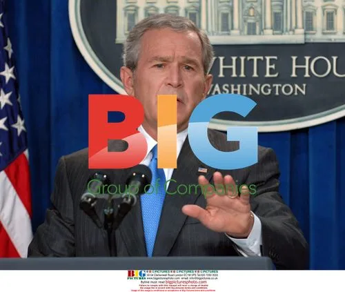 George W. Bush Speaks At News Conference