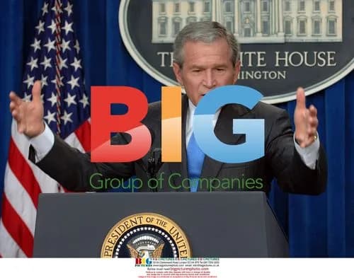 Bush Speaks at White House Press Conference