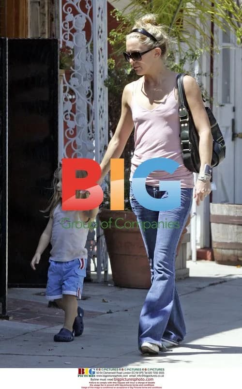 Chris Roberson and Kate Hudson with Son Rider
