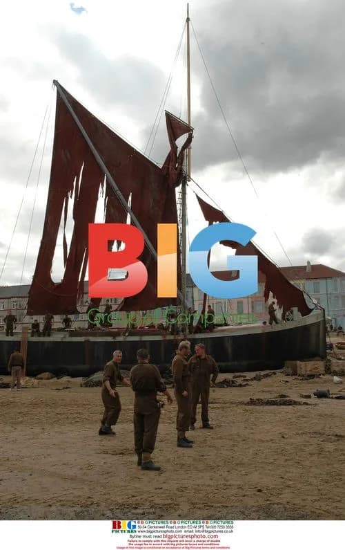 Keira Knightley films Atonement in Redcar
