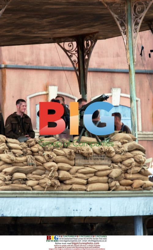 Keira Knightley on Atonement film set