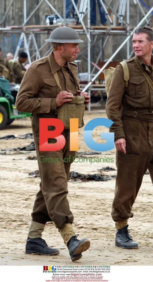 Keira Knightley on set of Atonement