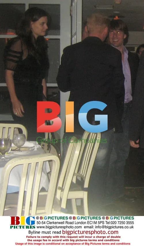 Tom Cruise and Katie Holmes Dinner Meeting