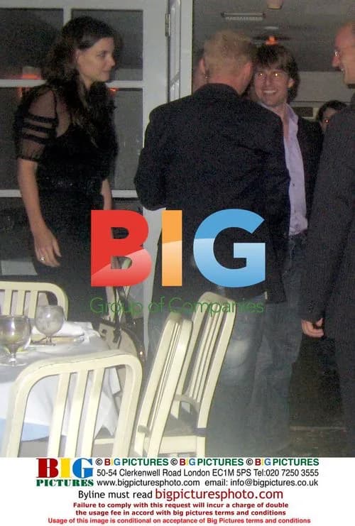 Tom Cruise and Katie Holmes at Dinner