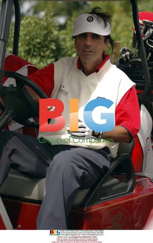 Alice Cooper at All Star Cup golf tournament