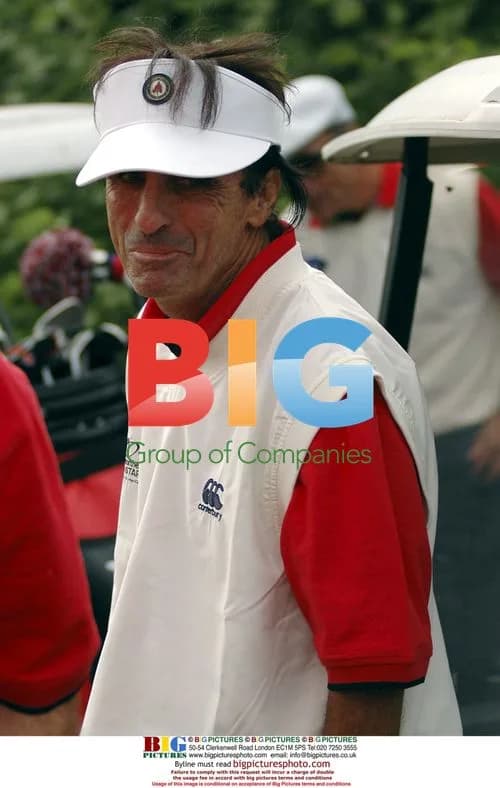 Alice Cooper plays in golf tournament in Wales