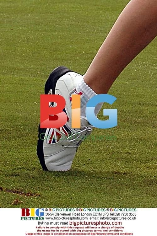 Jodie Kidd at All Star Cup Golf Tournament