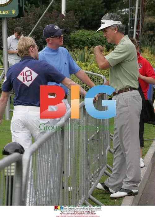 Celebrities at the All Star Cup golf tournament