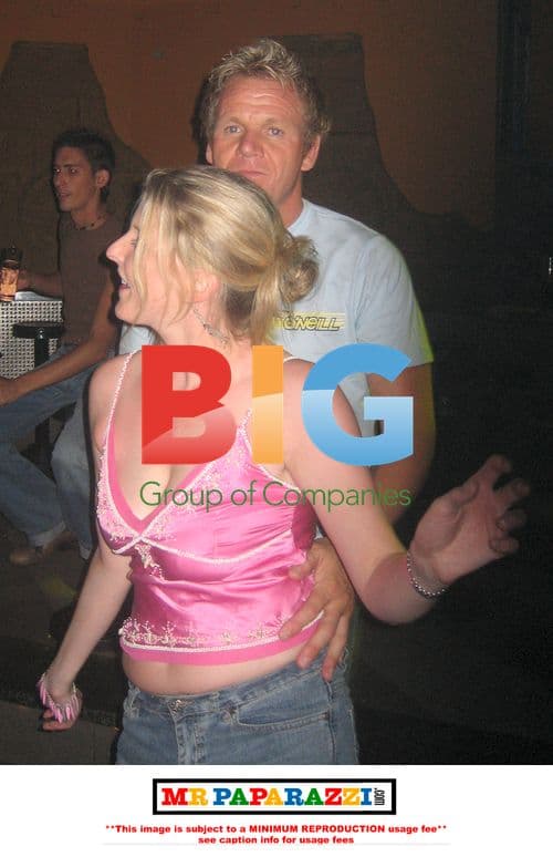 Gordon Ramsay Enjoys Night Out in Spain