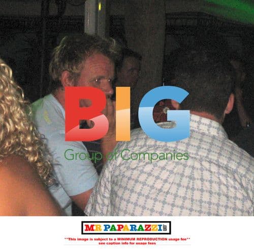 Gordon Ramsay Enjoys Night Out in Spain