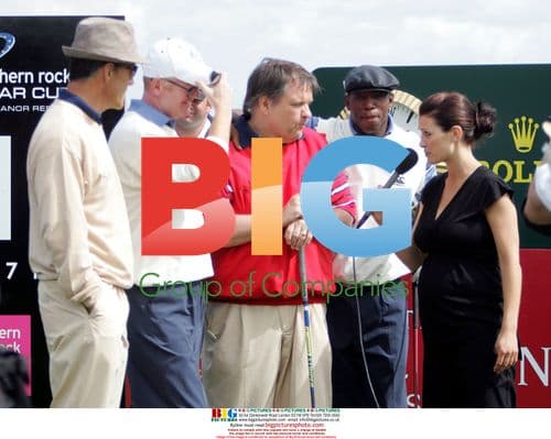 Kirsty Gallacher interviews stars at 'All Star Cup' event