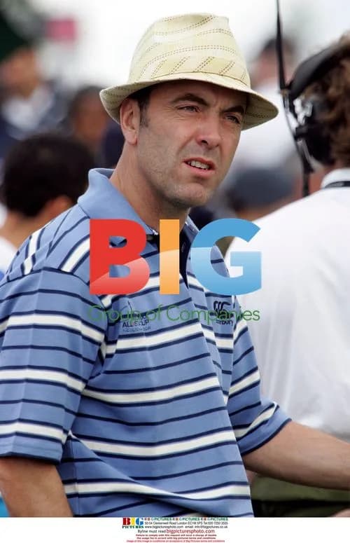 James Nesbitt at 'All Star Cup' tournament