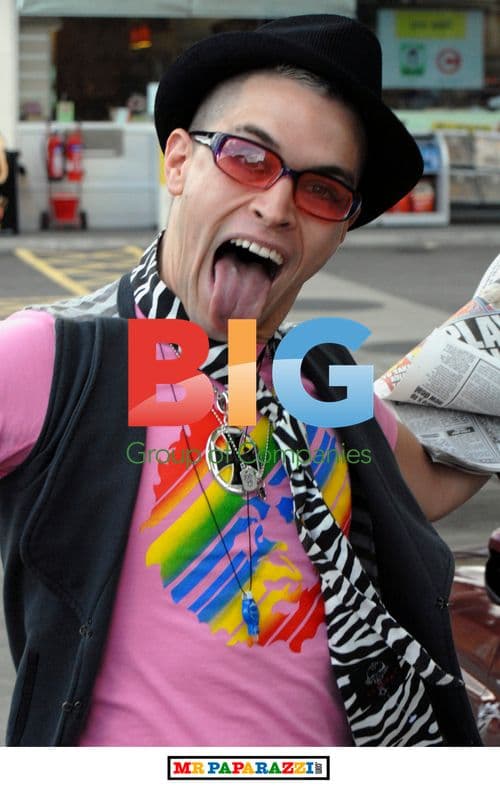 BB7 winner Pete Bennett fueling up