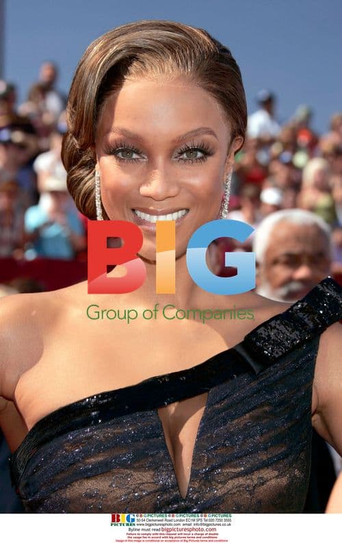 TYRA BANKS at 58th Annual Primetime Emmy Awards