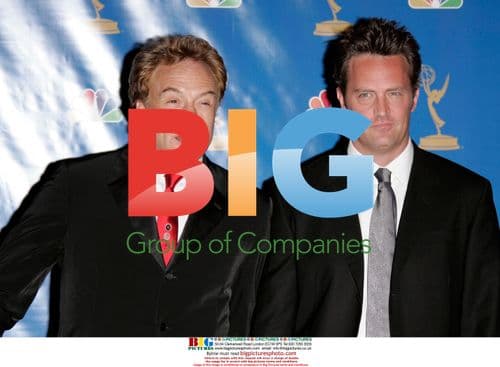 Matthew Perry and Bradley Whitford at 2006 Emmys