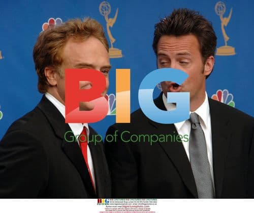 Bradley Whitford and Matthew Perry at 58th Primetime Emmys