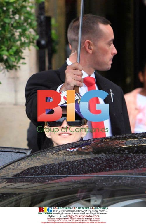 Madonna Leaving Hotel Crillon in Paris