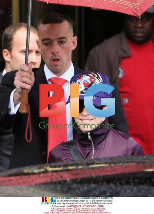 Madonna Leaving Hotel Crillon in Paris